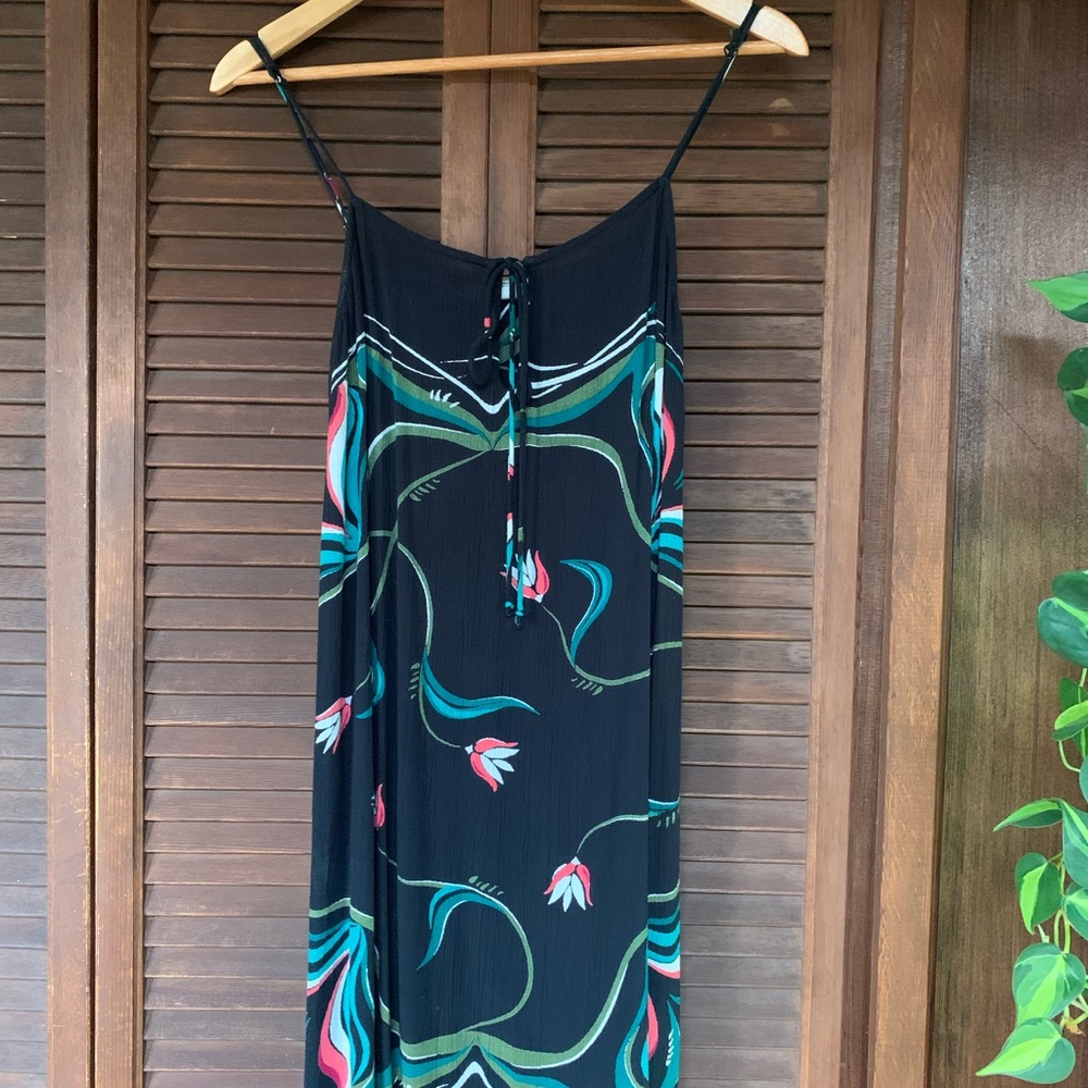Retro Spaghetti Strap Sun Dress